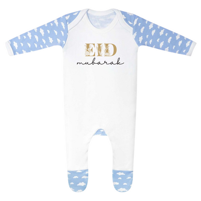 Baby Cloud Romper - Eid Bloom