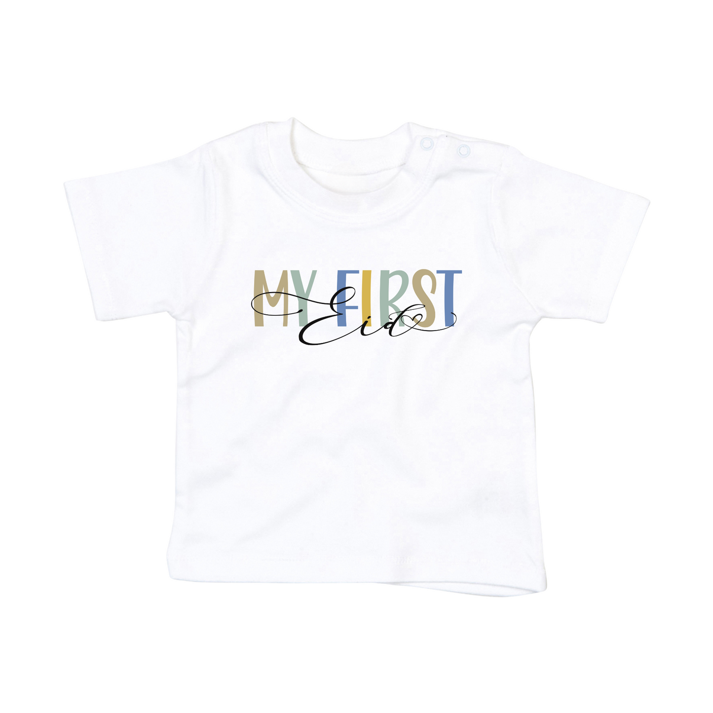 Baby & Kids Organic T-Shirt - My First Eid