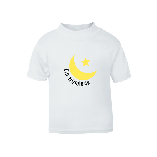 Classic Baby & Kids T-Shirt - Eid Crescent Glow