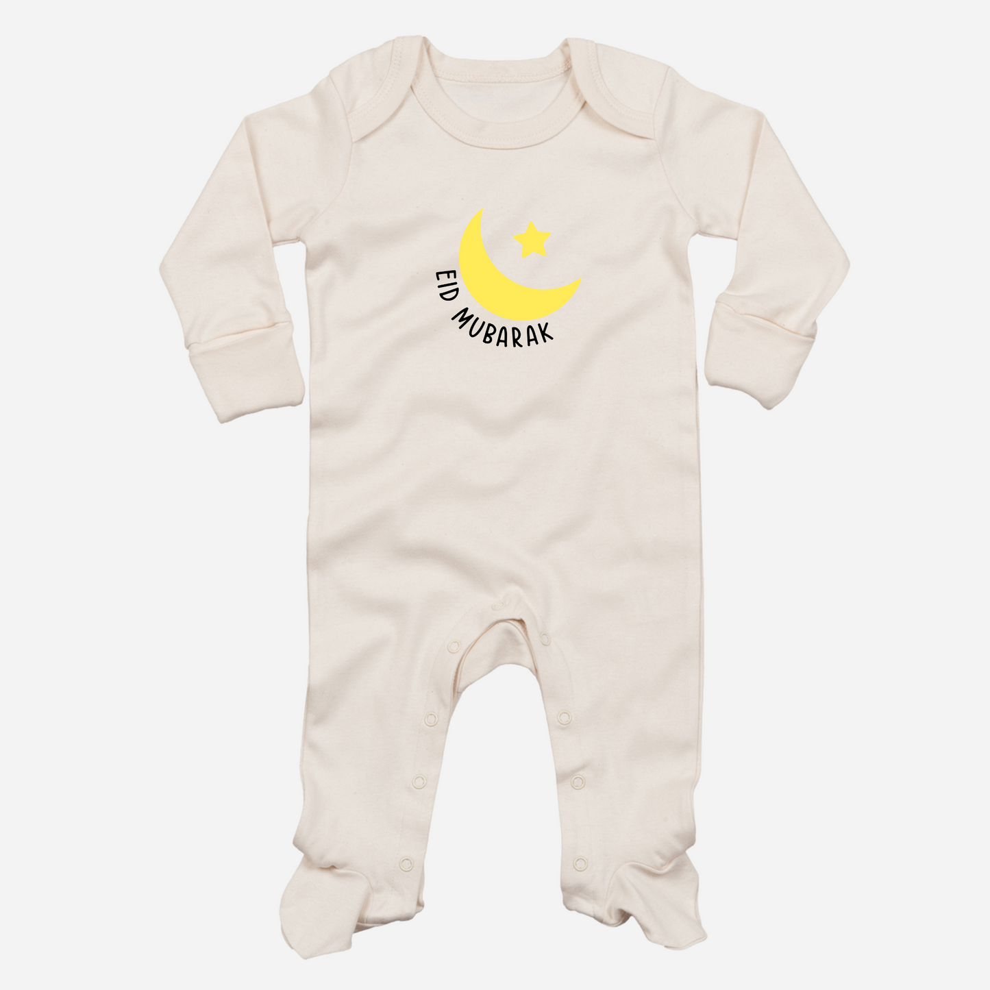 Baby Organic Sleepsuit - Crescent Glow