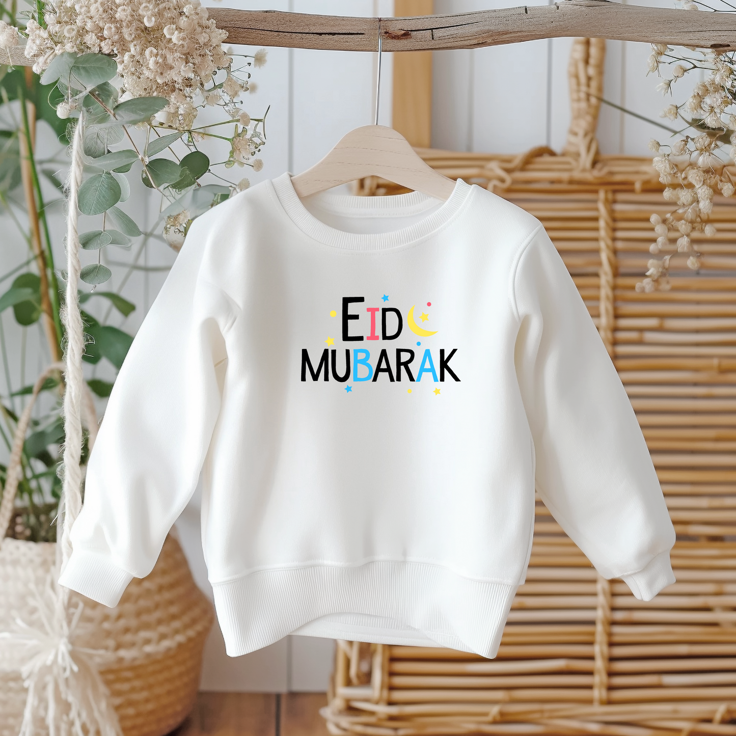 Baby & Kids Organic Sweatshirt - Playful Colours