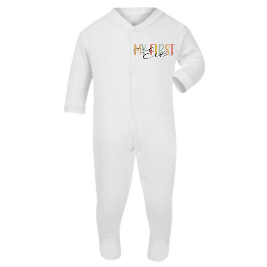 Baby Sleepsuit - My First Eid