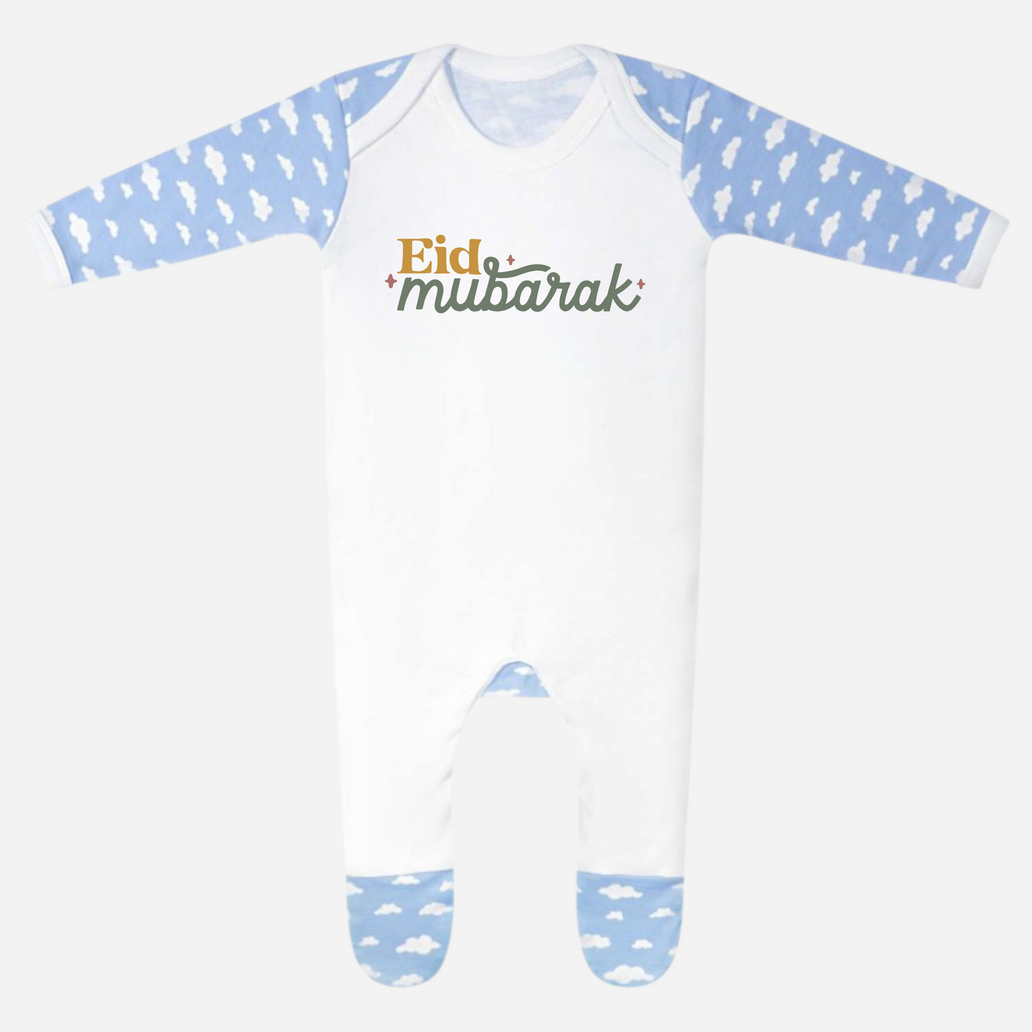 Baby Cloud Romper - Mubarak Whirl