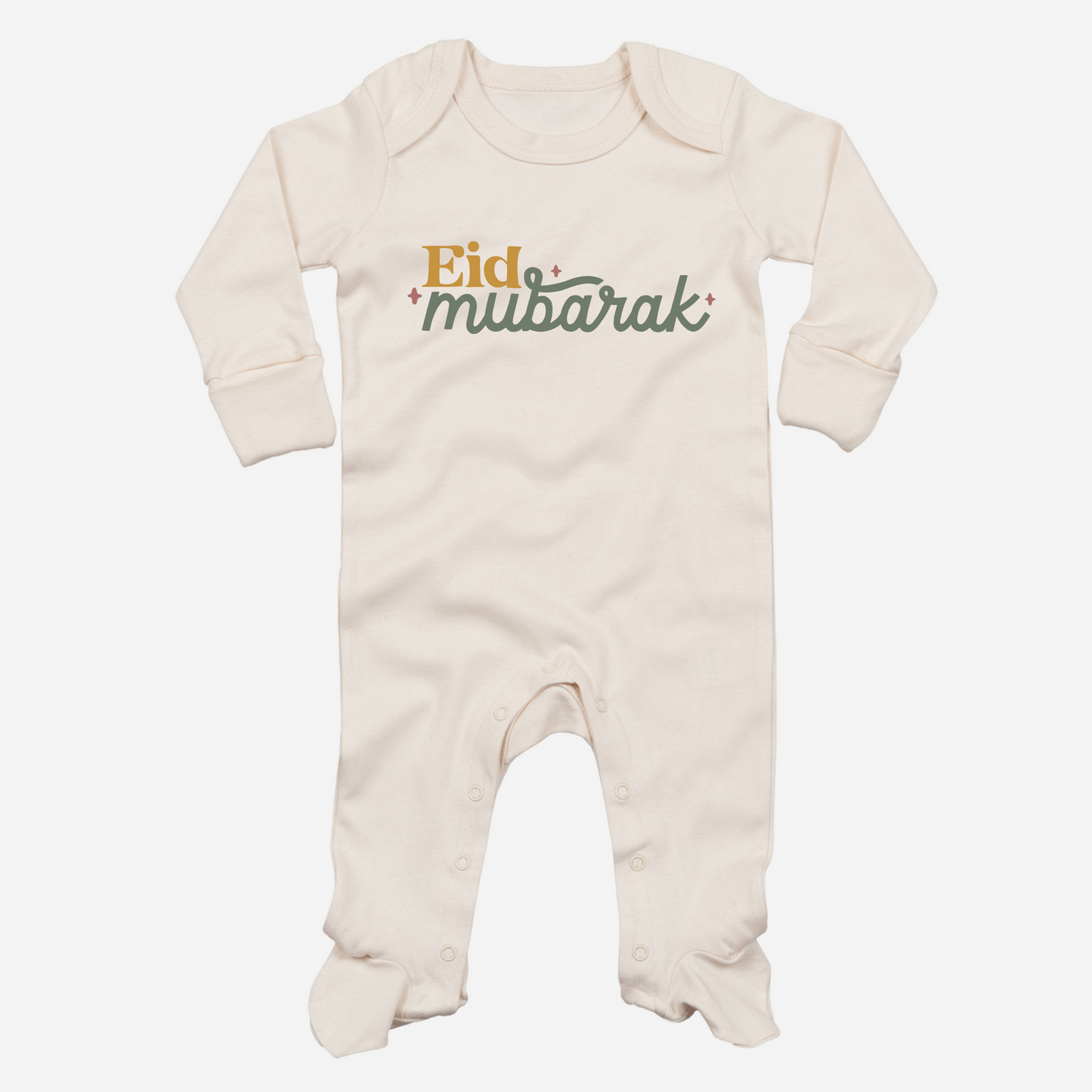 Baby Organic Sleepsuit - Mubarak Whirl