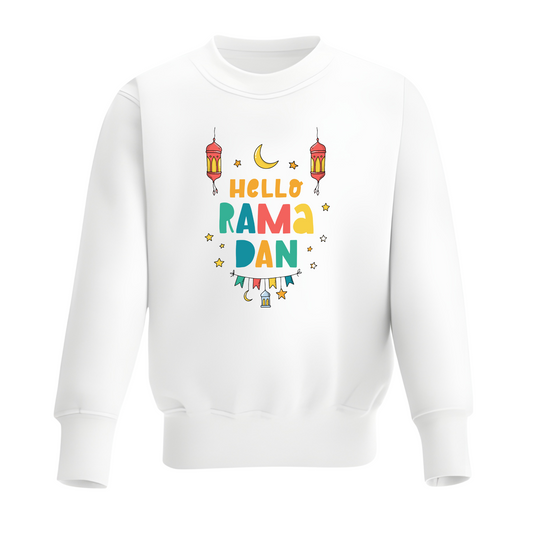 Classic Baby & Kids Sweatshirt - Hello Ramadan