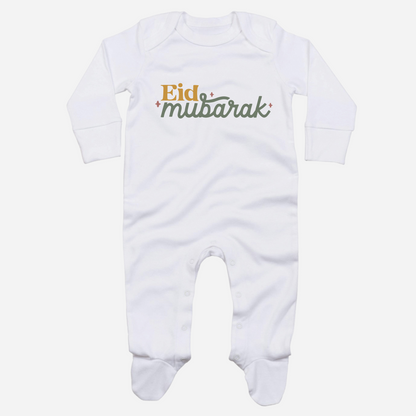 Baby Organic Sleepsuit - Mubarak Whirl