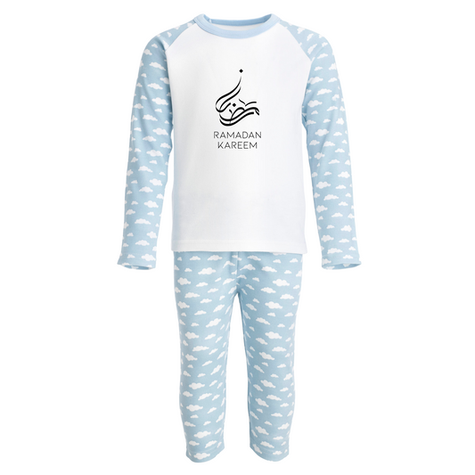 Baby & Kids Cloud Pyjamas Set - Ramadan Script