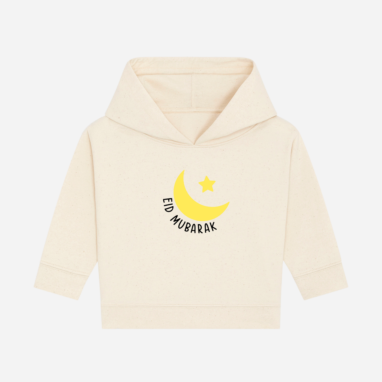 Organic Baby Hooded Sweatshirt - Crescent Glow