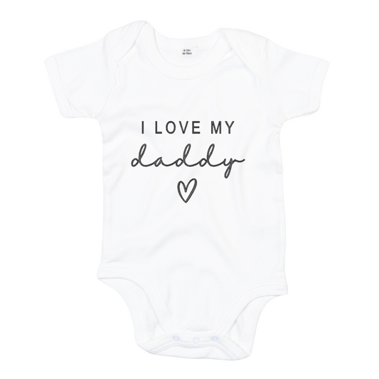 Baby Bodysuit - I Love My Daddy