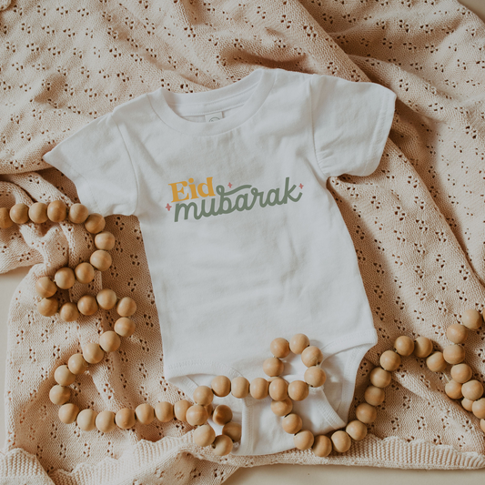 Organic Baby Bodysuit - Mubarak Whirl