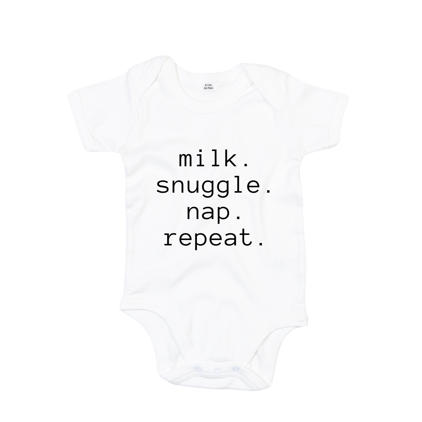 Baby Bodysuit - Milk, Snuggle, Nap, Repeat