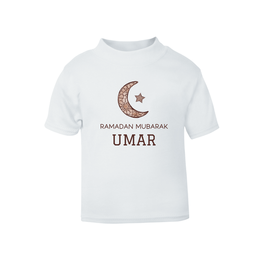 Classic Baby & Kids T-Shirt - Ramadan Mosaic Moon