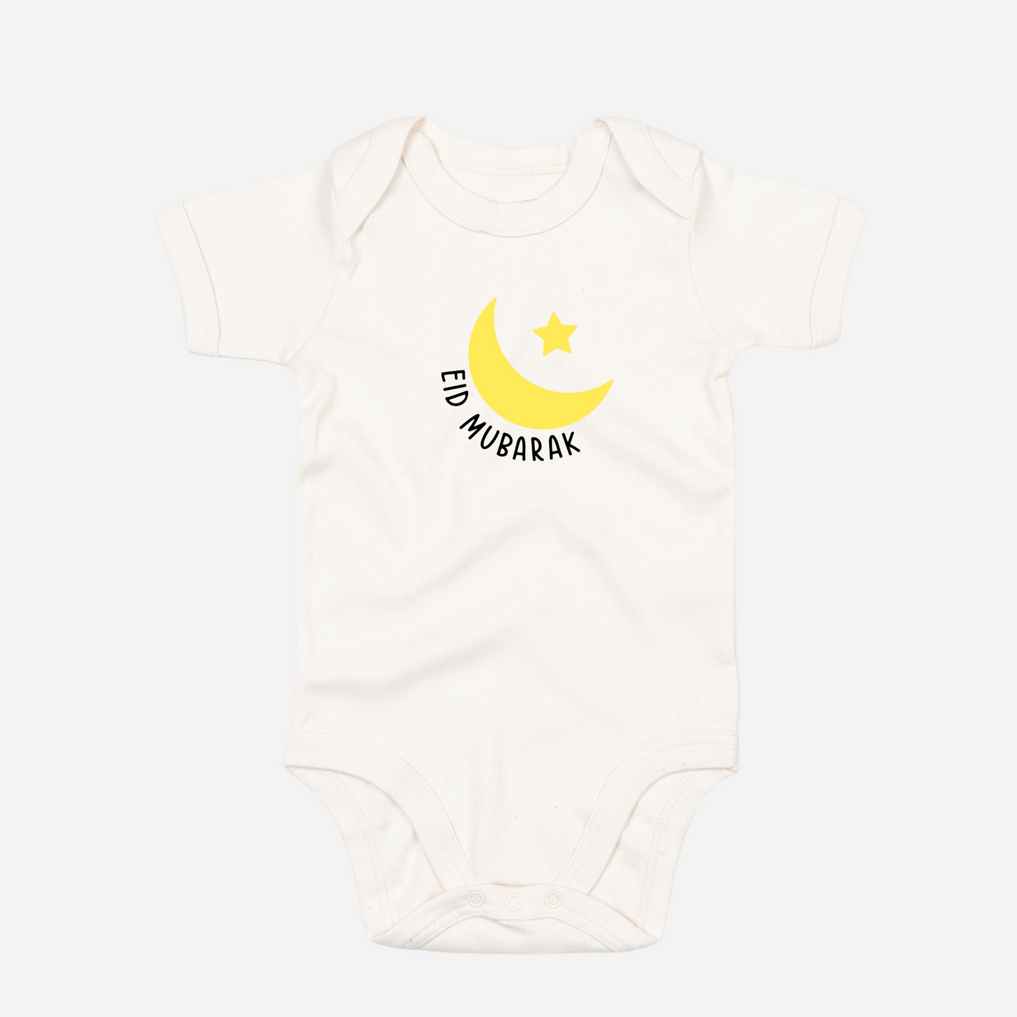 Organic Baby Bodysuit - Crescent Glow