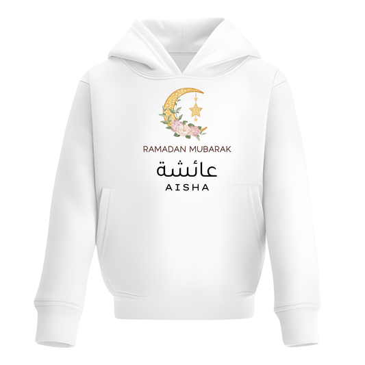 Classic Baby & Kids Hoodie - Ramadan Floral Moon