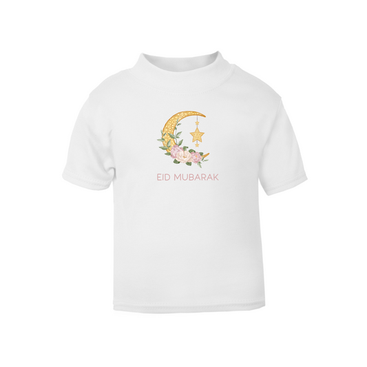 Classic Baby & Kids T-Shirt - Eid Floral Moon