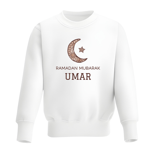 Classic Baby & Kids Sweatshirt - Ramadan Mosaic Moon