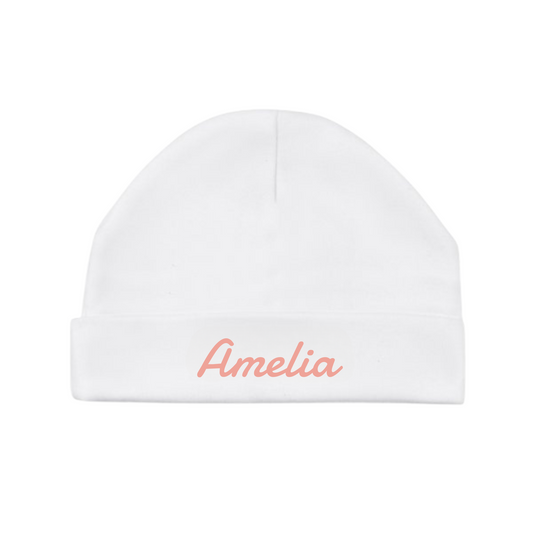 Classic Baby Beanie Hat - Personalised