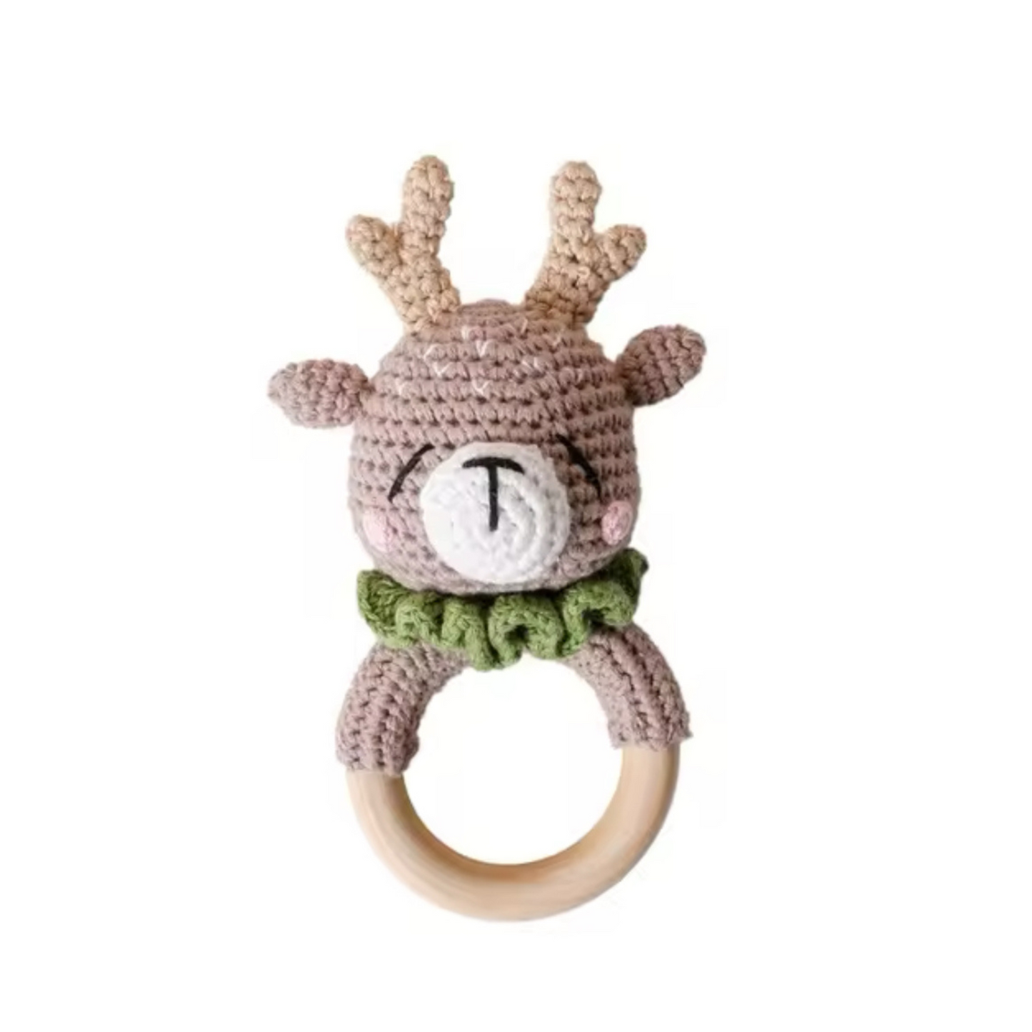 Animal Crochet Rattle Toy