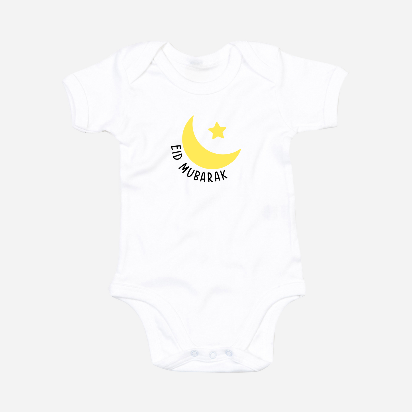 Organic Baby Bodysuit - Crescent Glow