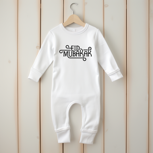 Baby Organic Romper - Eid Elegance