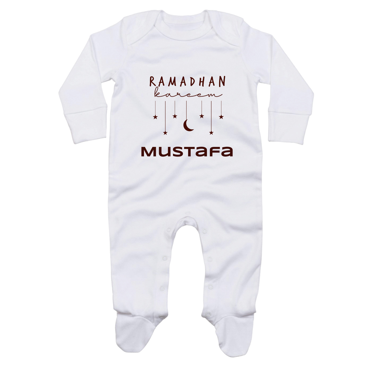 Classic Baby Sleepsuit - Ramadan Star