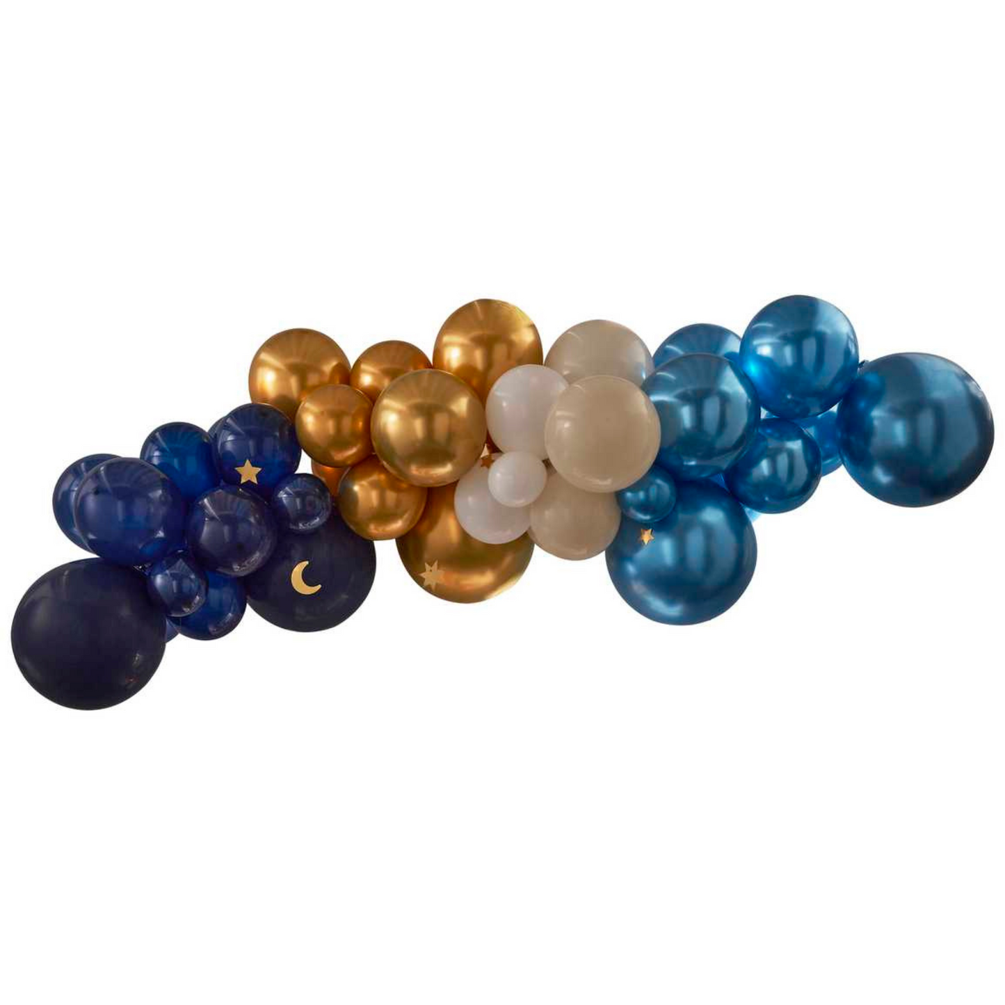 Navy, Gold & Cream Balloon Arch Kit