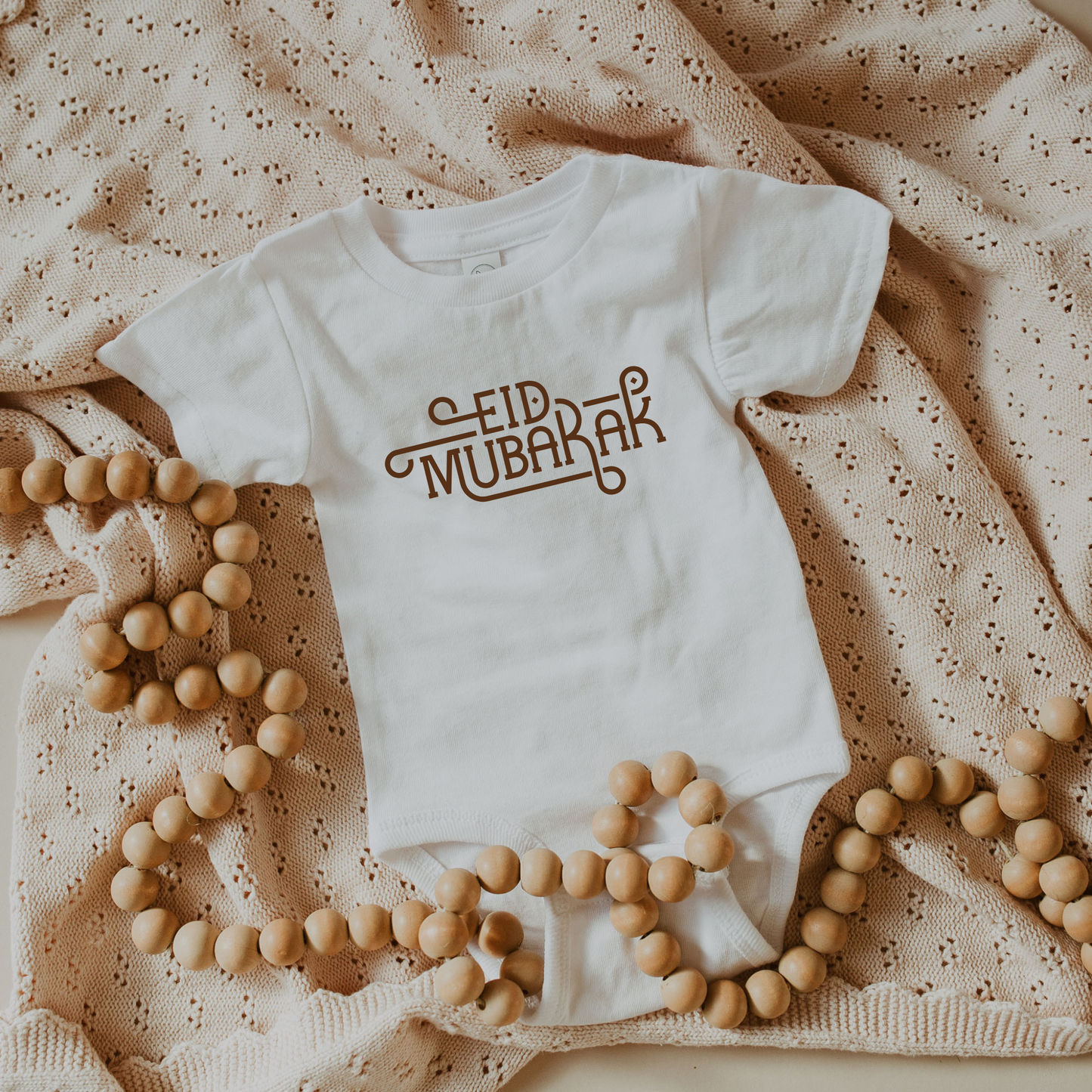 Organic Baby Bodysuit - Eid Elegance