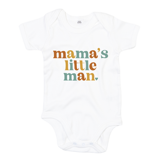 Baby Bodysuit - Mama's Little Man