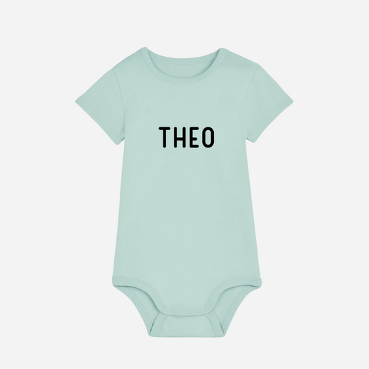 GOTS Organic Baby Bodysuit - Personalised