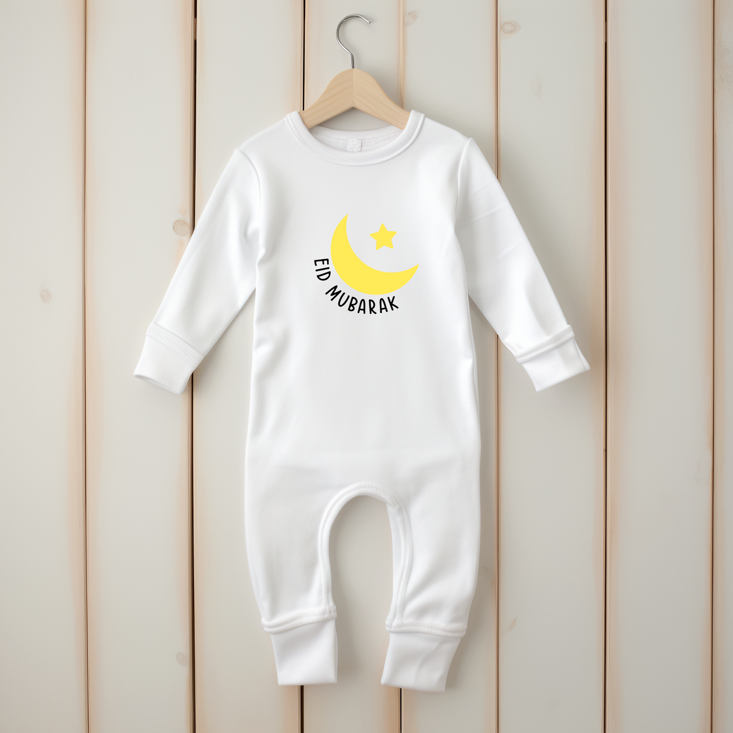 Baby Organic Romper - Crescent Glow