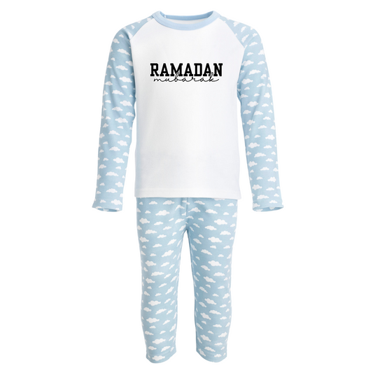 Baby & Kids Cloud Pyjamas Set - Ramadan Mubarak