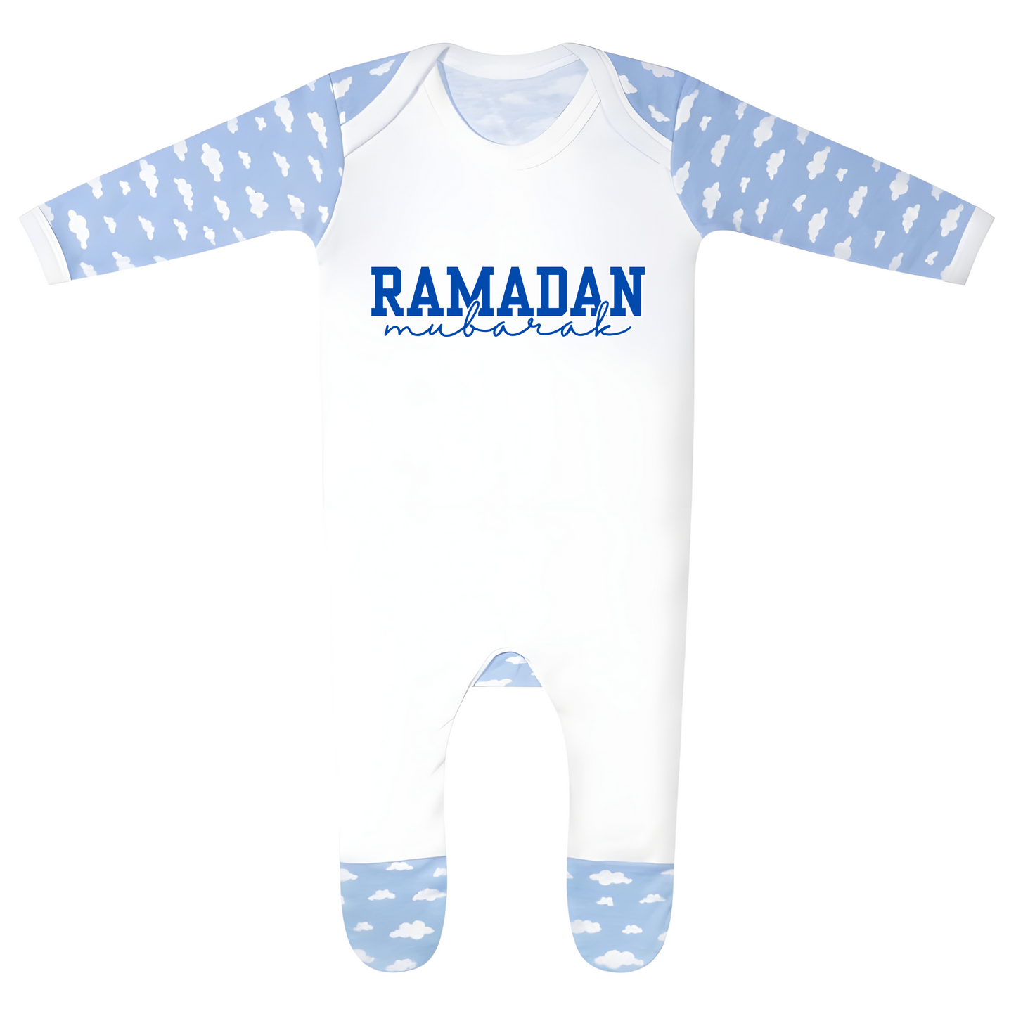 Classic Baby Cloud Sleepsuit - Ramadan Mubarak