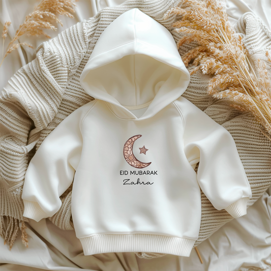 Organic Baby Hooded Sweatshirt - Mosaic Moon