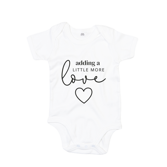 Baby Bodysuit - Adding a Little More Love