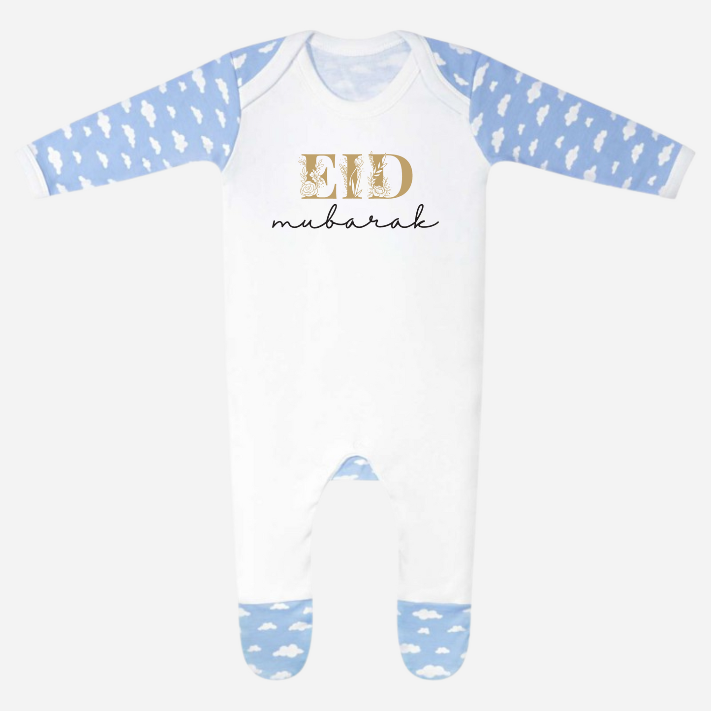 Baby Cloud Romper - Eid Bloom