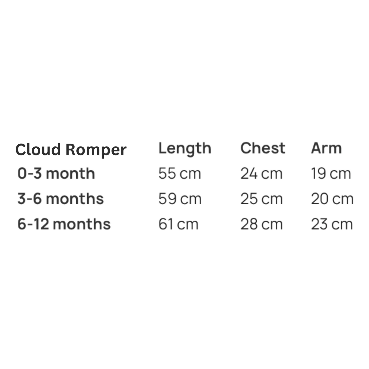 Baby Cloud Romper - Mubarak Whirl