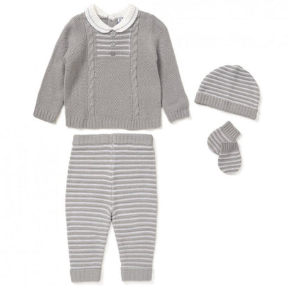 6 Piece Stripe Baby Gift Set