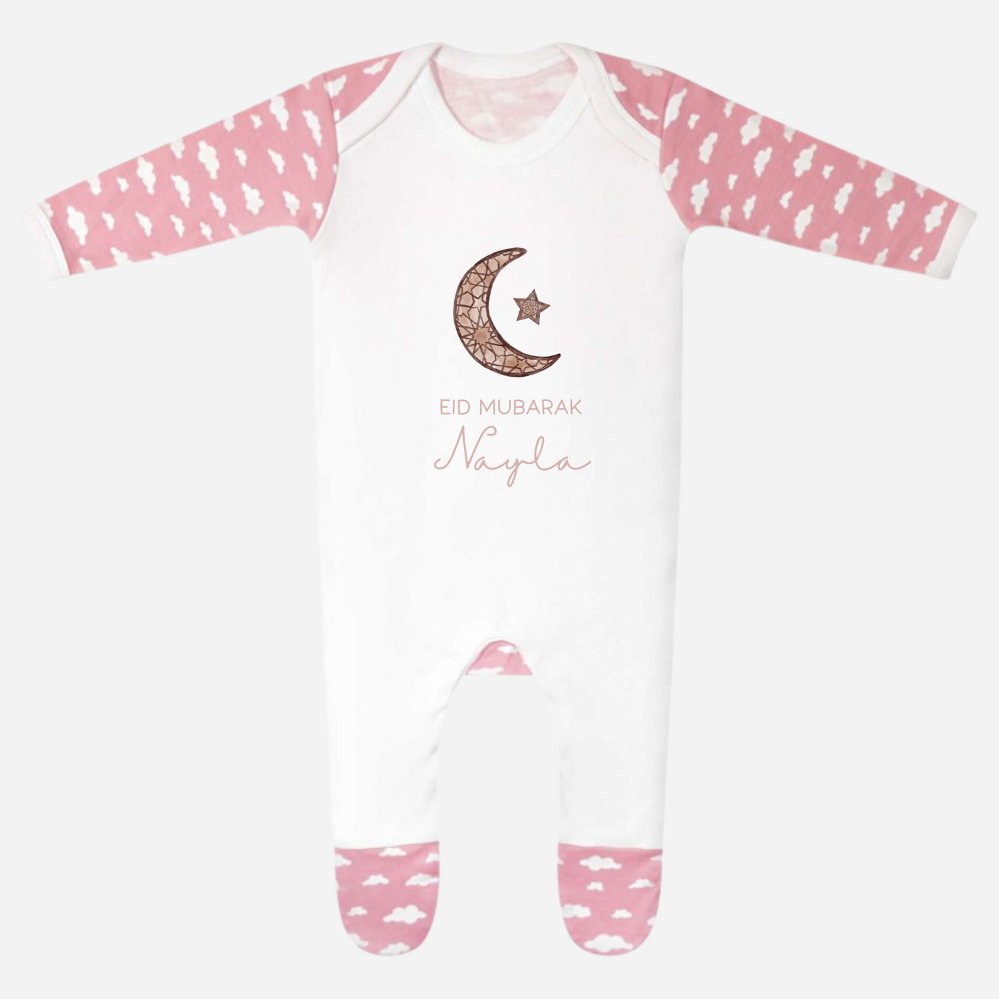 Baby Cloud Romper - Mosaic Moon