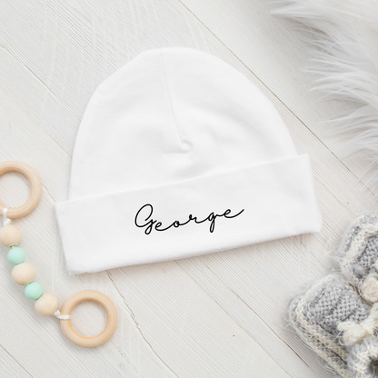 Classic Baby Beanie Hat - Personalised