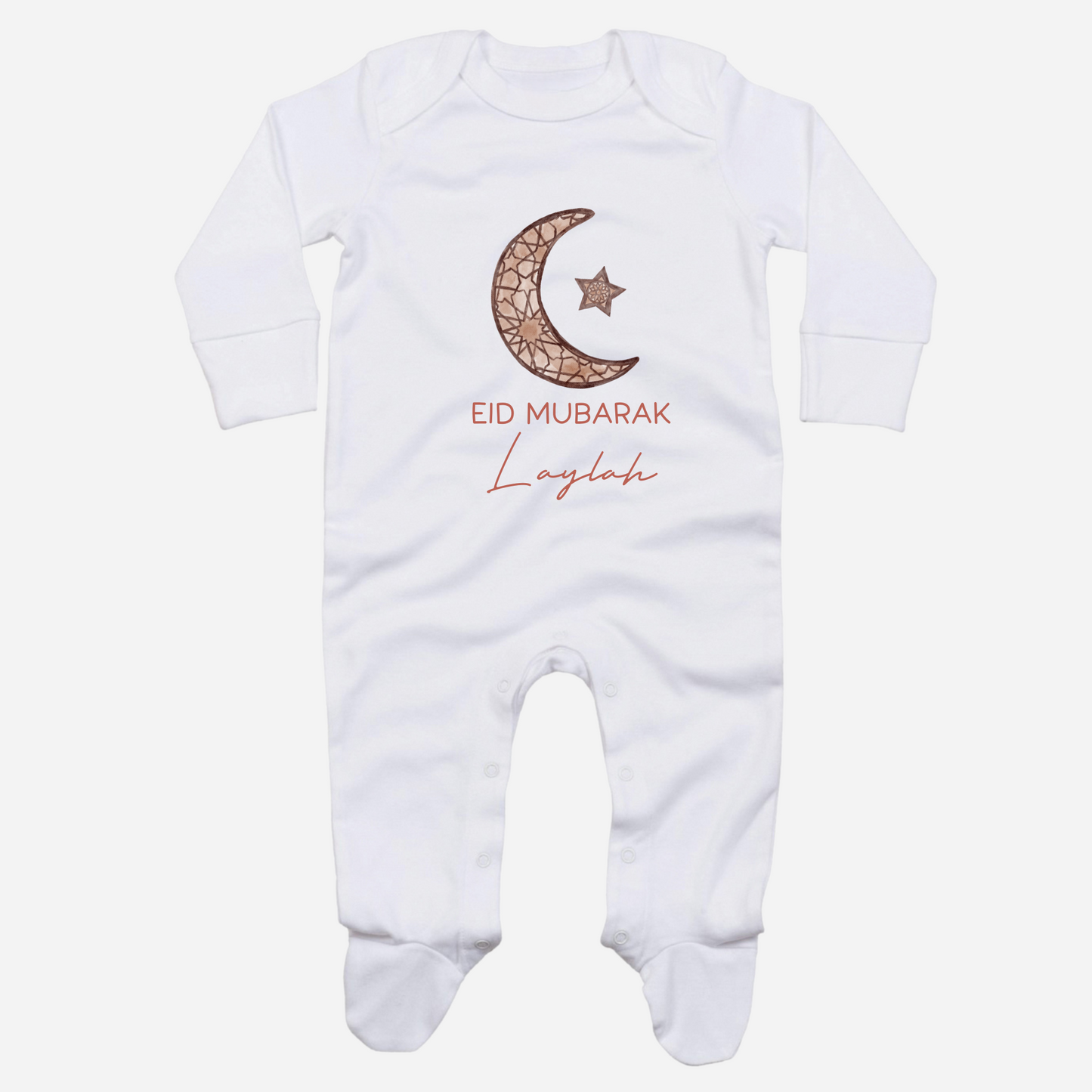 Baby Organic Sleepsuit - Mosaic Moon