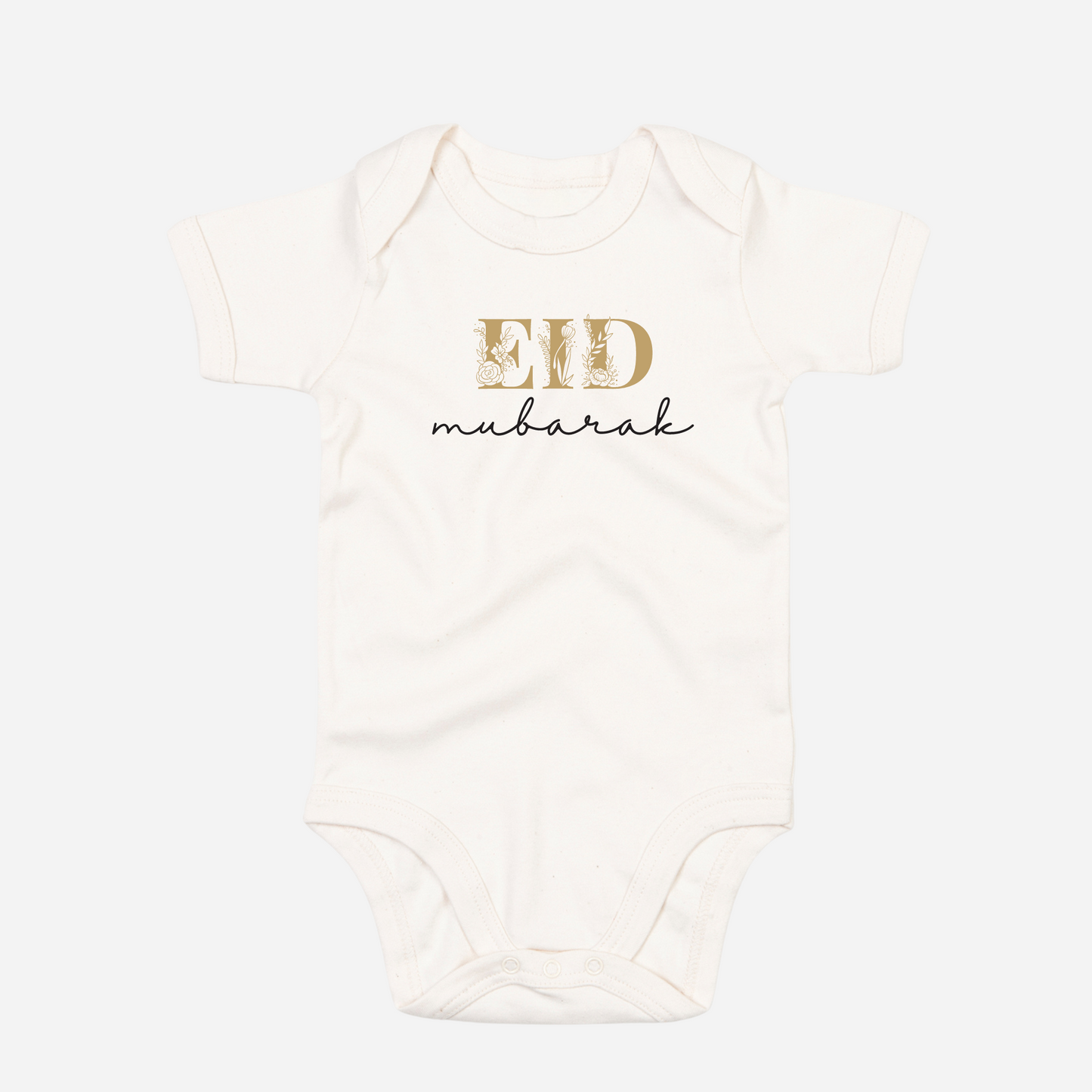 Organic Baby Bodysuit - Eid Bloom