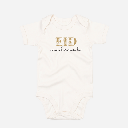 Organic Baby Bodysuit - Eid Bloom