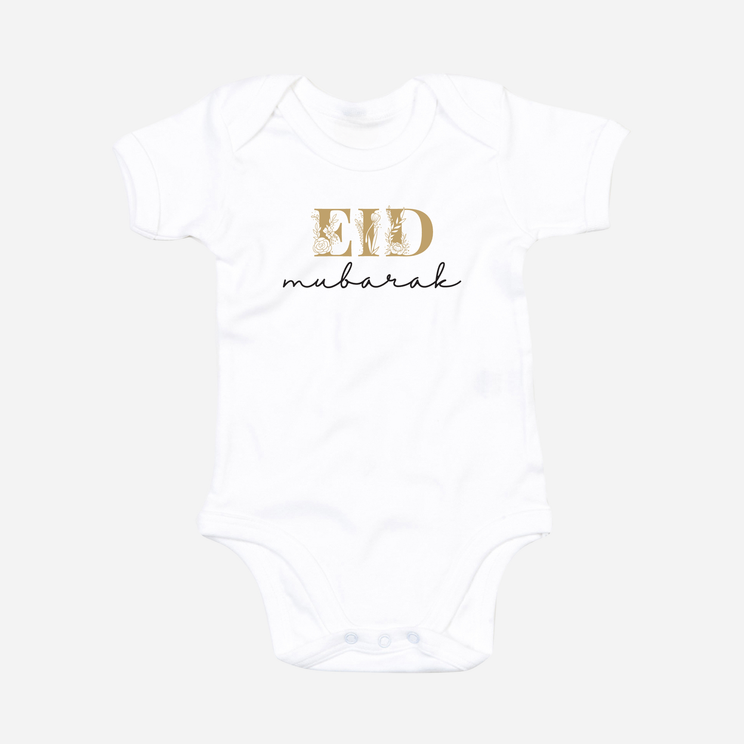 Organic Baby Bodysuit - Eid Bloom