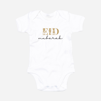 Organic Baby Bodysuit - Eid Bloom