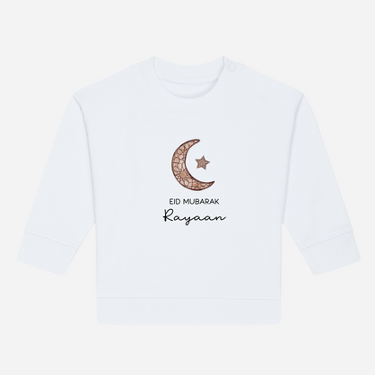 Baby & Kids Organic Sweatshirt - Mosaic Moon