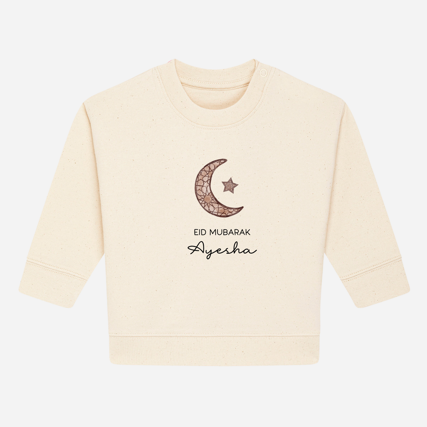 Baby & Kids Organic Sweatshirt - Mosaic Moon