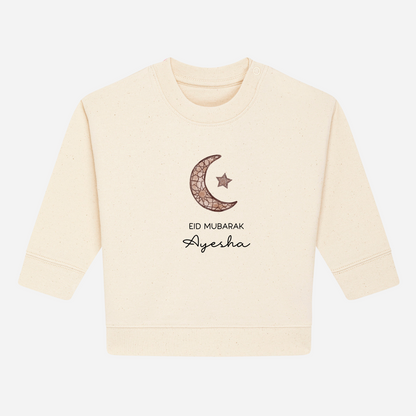 Baby & Kids Organic Sweatshirt - Mosaic Moon