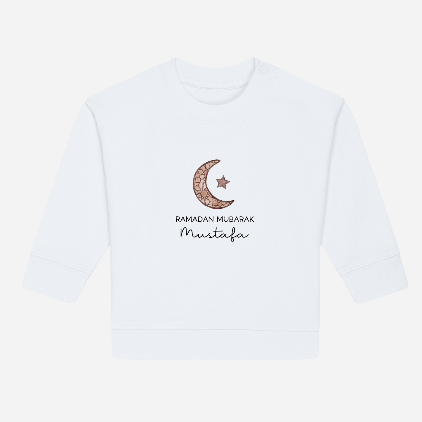 Baby & Kids Organic Sweatshirt - Mosaic Moon