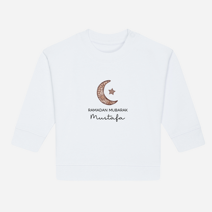 Baby & Kids Organic Sweatshirt - Mosaic Moon