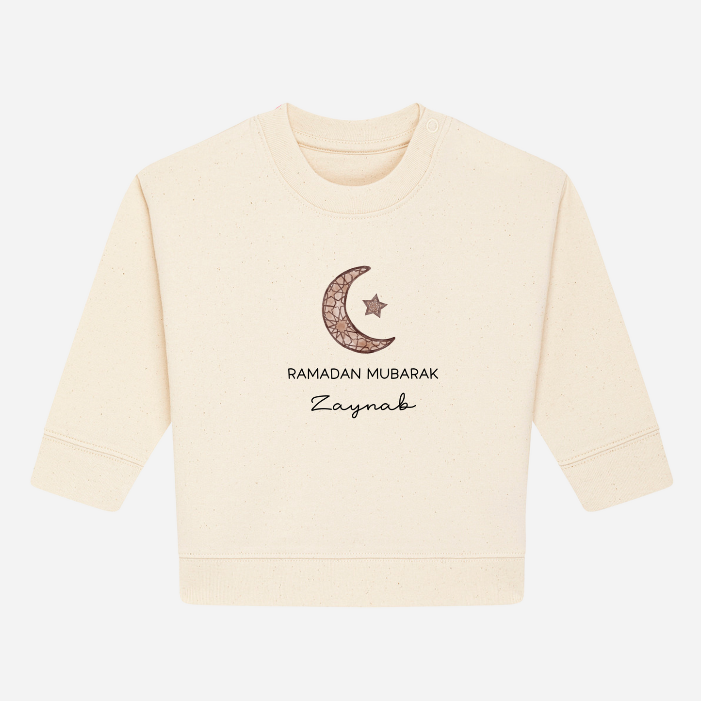 Baby & Kids Organic Sweatshirt - Mosaic Moon